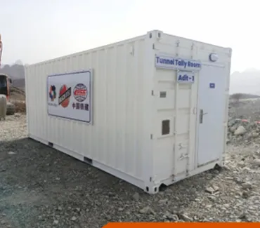 Containers-Tunnel Tally Room Container 20 Ft & 40Ft